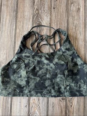 torrid Active Tie-Dye Sports Bra in Green and Black size 3x